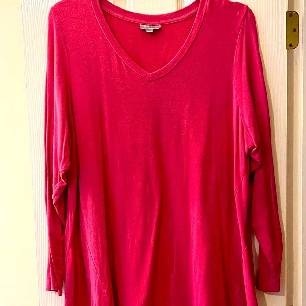 AVENUE Swing tunic FLEECE top